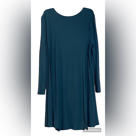 NWT Intro. Stretch Long Sleeve Dress Sz XL - Picture 2 of 9